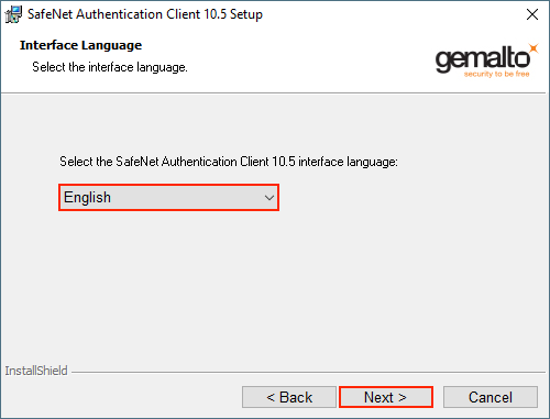 safenet authentication client windows 10